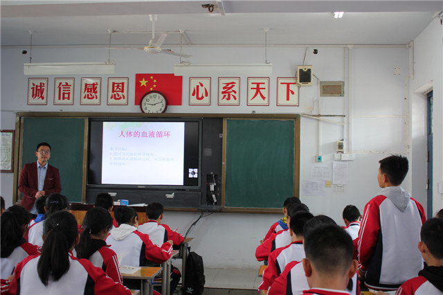 市八中开展“校本研修月”两课活动