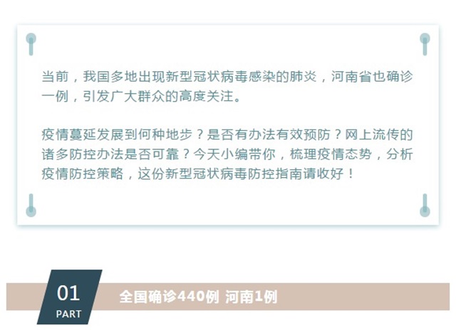 家长老师必看——新型冠状病毒感染肺炎防御指南